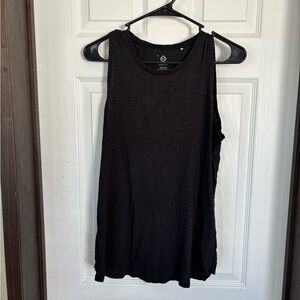 Tasc Performance Elegant Black Sleeveless Tank Top